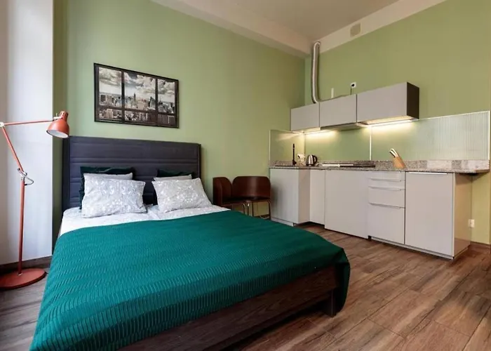 Close-golden Wroclaw- Cozy Studio - City Center&k27 Lägenhet *